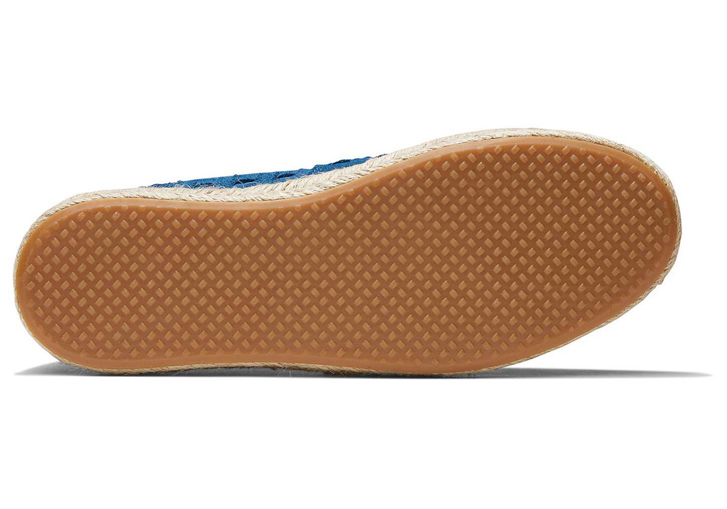 Toms Espadryle Damskie Niebieskie - Alpargata Rope - 37ZHISOGR